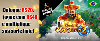Sorteio de Jackpot promotion banner